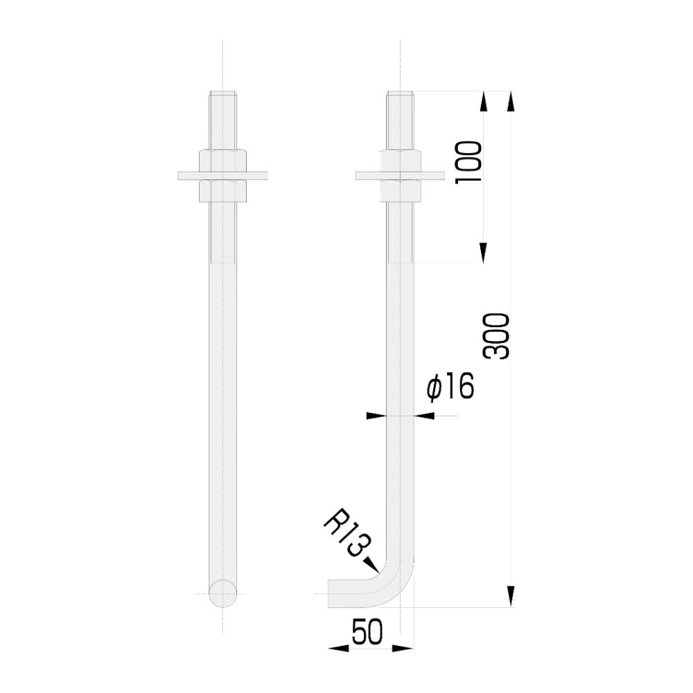 日アンねっと アンテナベース固定金具 アンカーボルト テレビ受信用機器 お客様とつながる 場