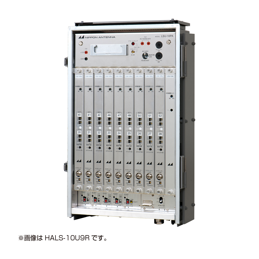 地上デジタル放送用ヘッドアンプ(ch可変 8波 VHF MID SHB変換 PG HALS 