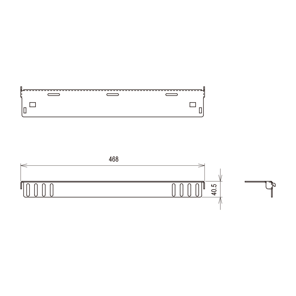 RKE8シリーズ用 L型レール