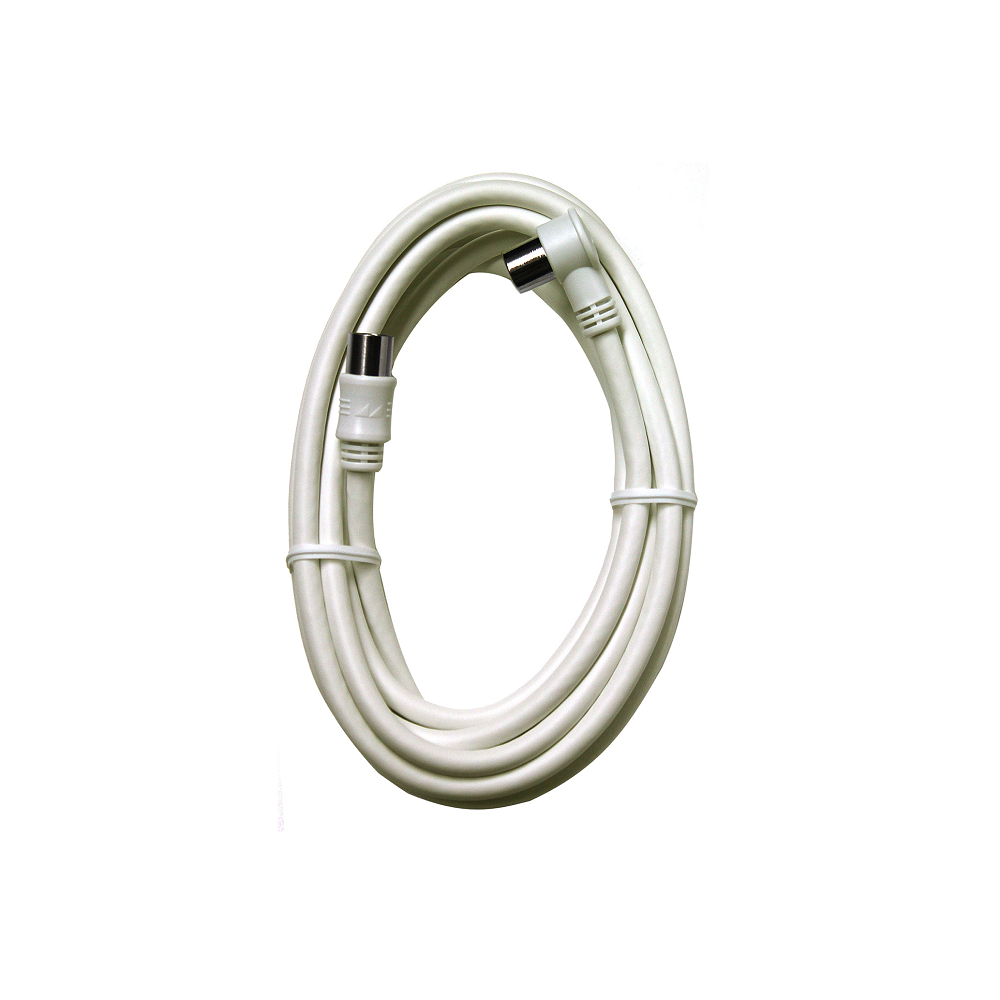 テレビ接続ケーブル (3m 4C L型×ストレート)