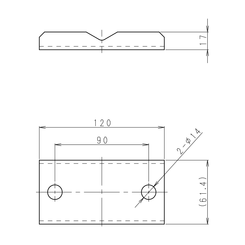 B型　アンテナ取付金具（アダプター）