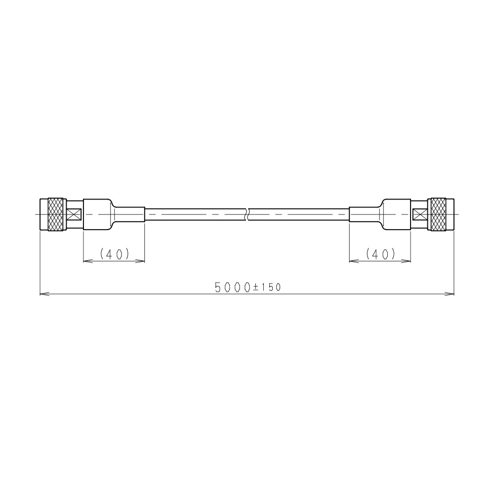 接続ケーブル 両端N-P 5D-2V 5ｍ STP-5D-5TS: 通信用機器(無線通信機器