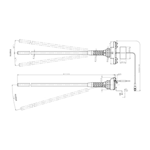 400MHz帯 トランクリッド用アンテナ(2D-XV 5m)