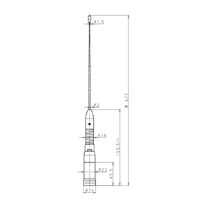 150MHz 1/2λエレメント(MP型）