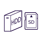 録画機能（外付HDD・SDカード）