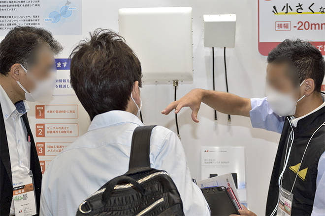 展示会場の様子