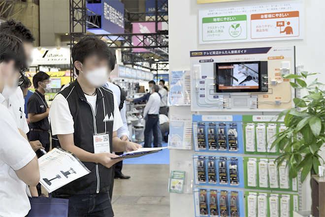 展示会場の様子