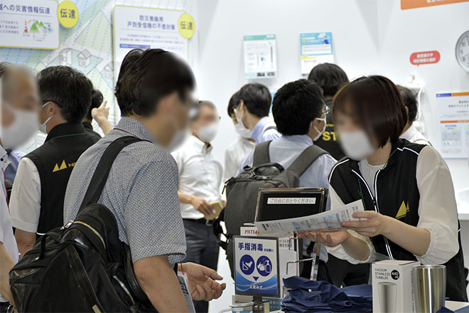 展示会場の様子